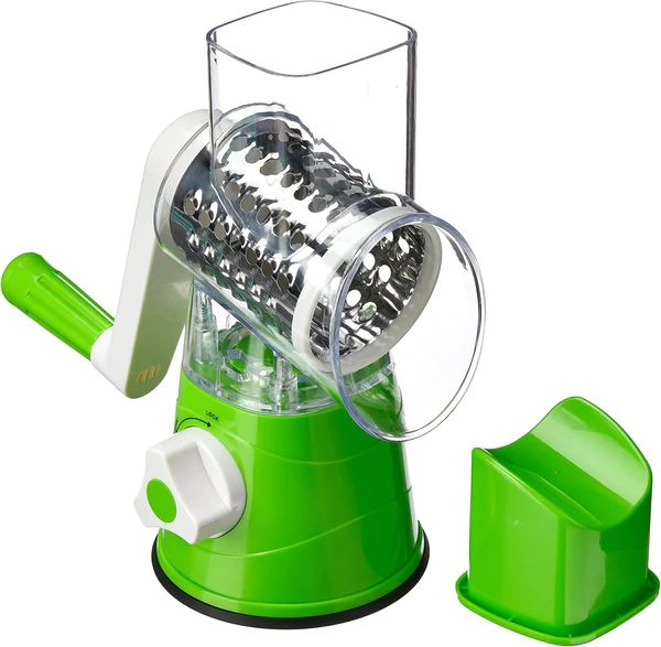 Tabletop Drum Grater – Perfect for Cheese, Nuts, and Vegetable Prep
