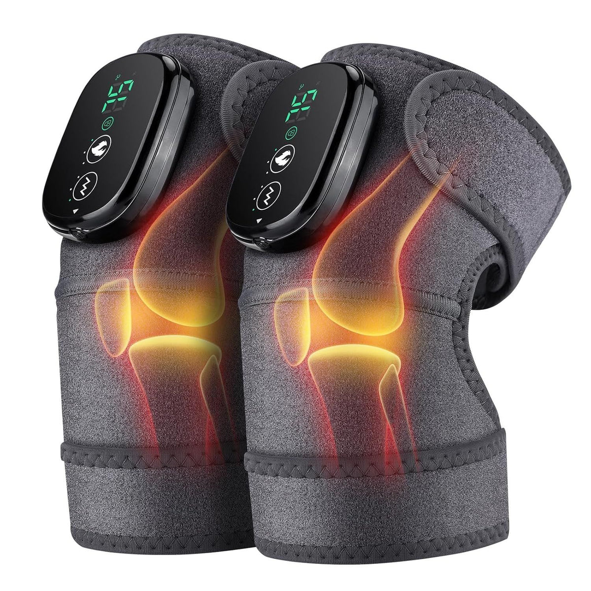 Electric Knee Massager UAE – Rechargeable Knee Compression & Heat Massage Device for Relaxation & Daily Comfort | جهاز تدليك الركبة الكهربائي