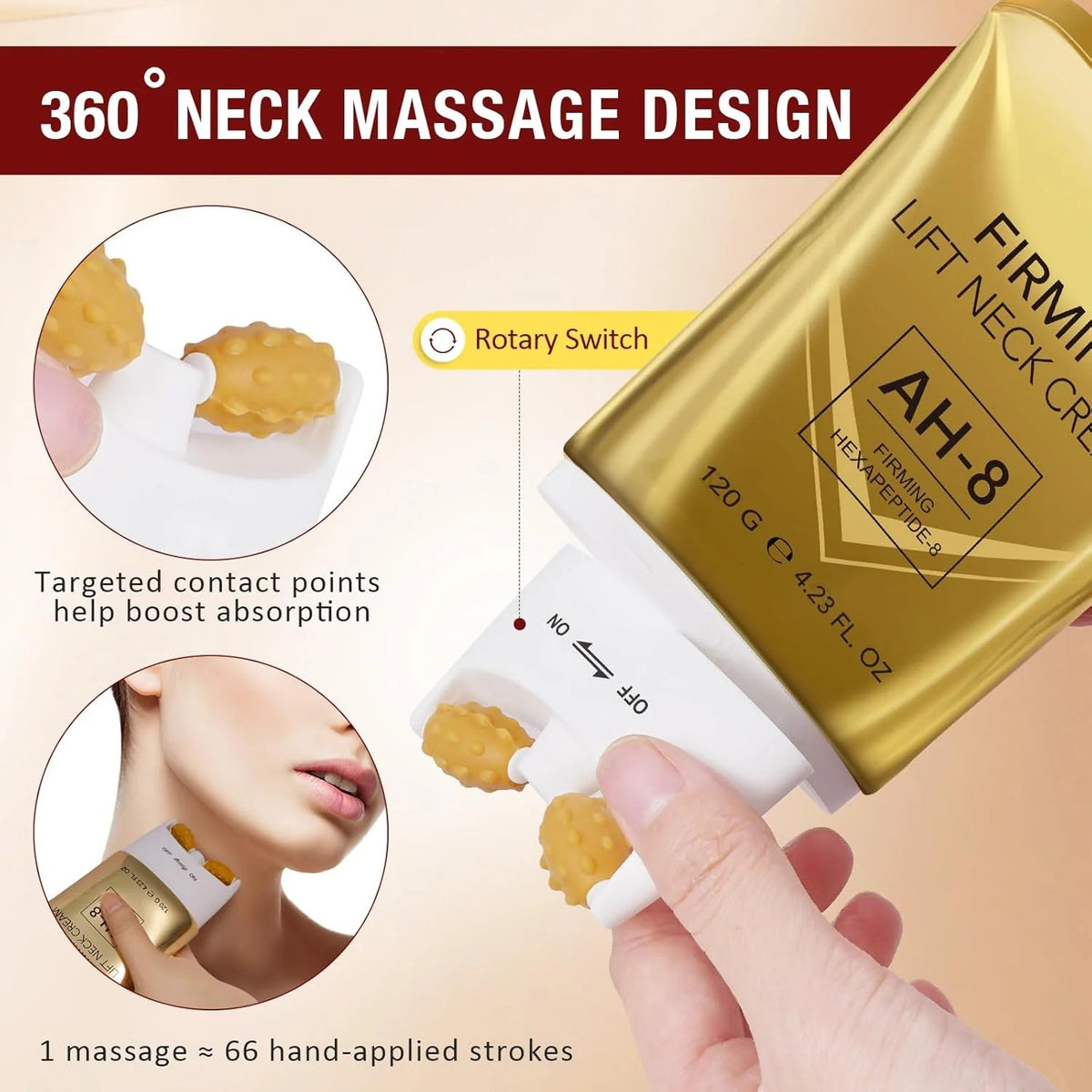 Firming Lifting Neck Cream – Anti-Aging Neck Cream for Firm, Smooth & Youthful-Looking Skin | كريم شد وتفتيح الرقبة