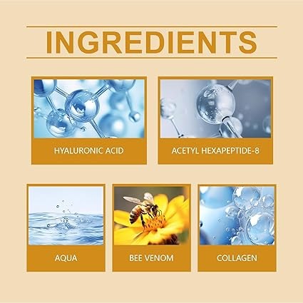 OUHOE Bee Venom Wrinkle Cream – كريم سم النحل لمظهر أصغر سناً وبشرة أكثر نعومة