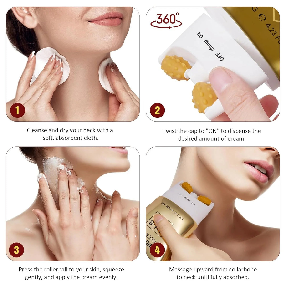 Firming Lifting Neck Cream – Anti-Aging Neck Cream for Firm, Smooth & Youthful-Looking Skin | كريم شد وتفتيح الرقبة