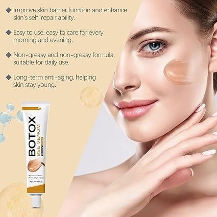 OUHOE Bee Venom Wrinkle Cream – كريم سم النحل لمظهر أصغر سناً وبشرة أكثر نعومة