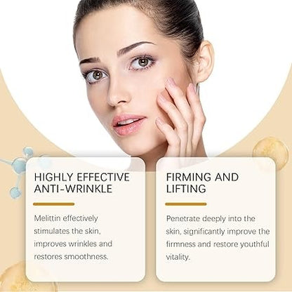 OUHOE Bee Venom Wrinkle Cream – كريم سم النحل لمظهر أصغر سناً وبشرة أكثر نعومة