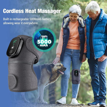 Electric Knee Massager UAE – Rechargeable Knee Compression & Heat Massage Device for Relaxation & Daily Comfort | جهاز تدليك الركبة الكهربائي