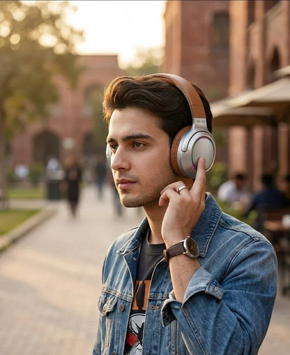 Elite Wireless Headphones – Premium Hi-Fi Sound, Soft Leather Comfort & Long Battery Life